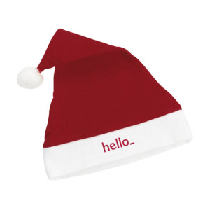 Kerstmuts bedrukken