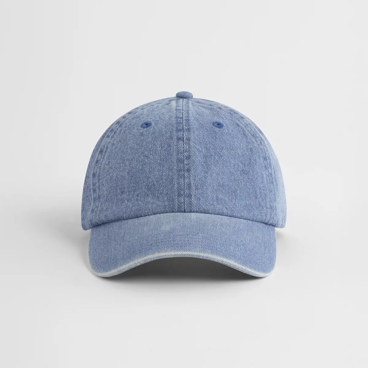 Spijkerstofpet Mid blue