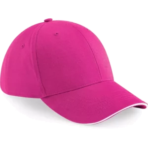 Fuchsia / White