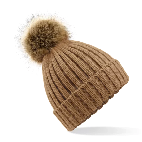 Pompon beanie Biscuit