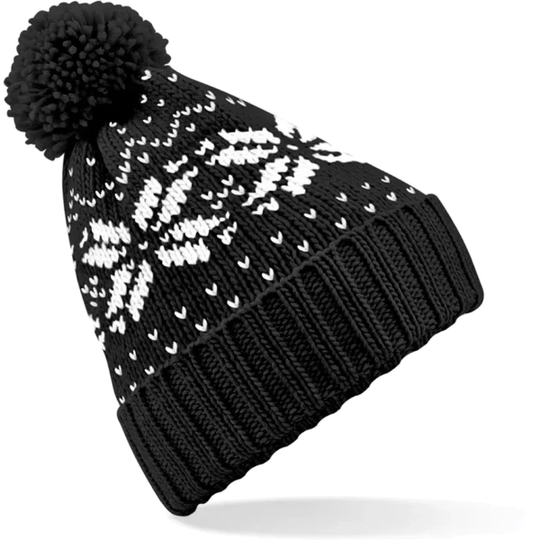 Muts Snowstar® jacquard Black / White