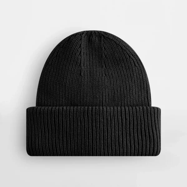 Ademende en winddichte muts. Black