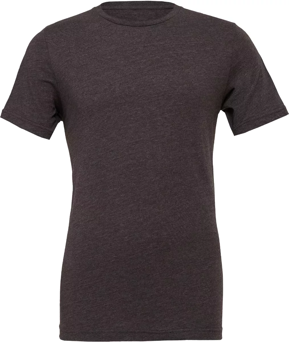 Heather jersey T-shirt met korte mouwen Dark Grey Heather