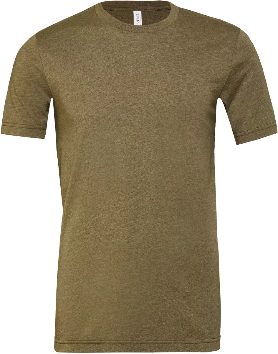 Heather jersey T-shirt met korte mouwen Heather Olive
