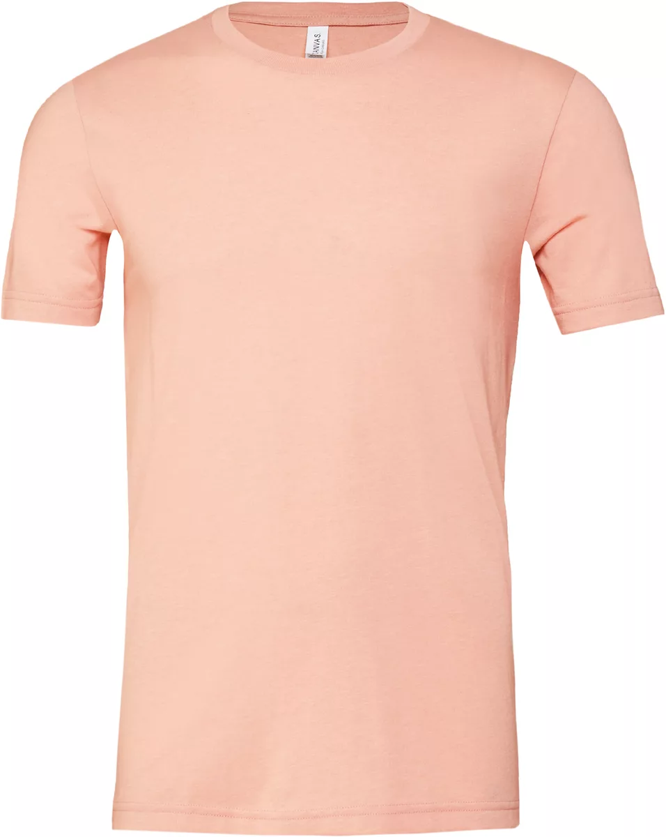 Heather jersey T-shirt met korte mouwen Heather Peach
