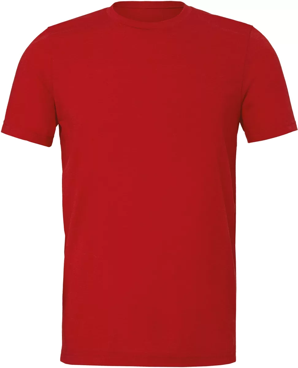 Heather jersey T-shirt met korte mouwen Heather Red
