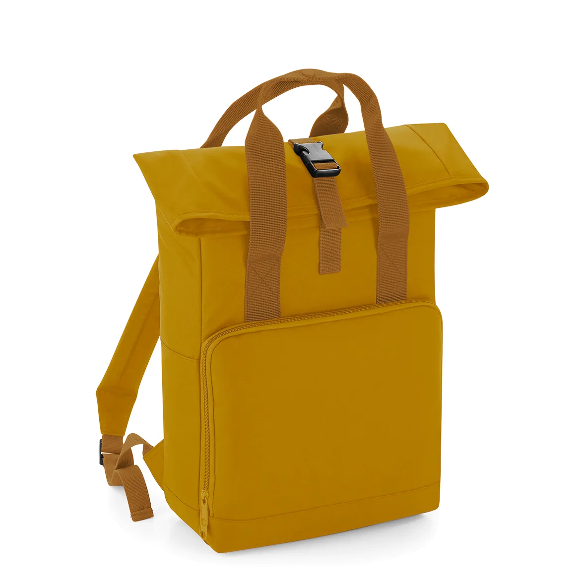 Rugzak met dubbel hengsel Mustard
