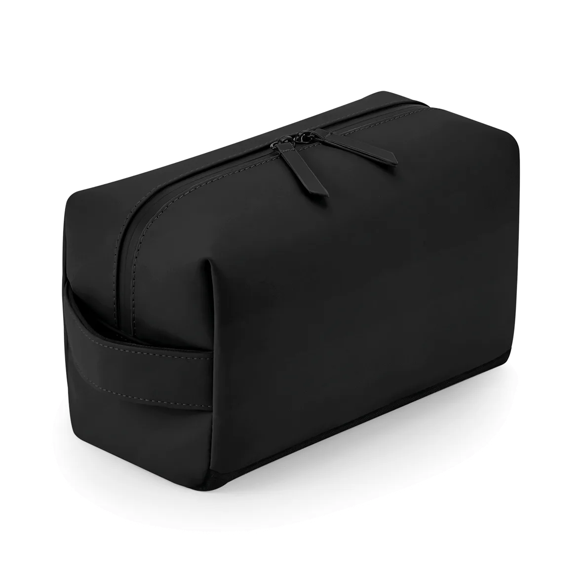 Toilettas van mat polyurethaan Black