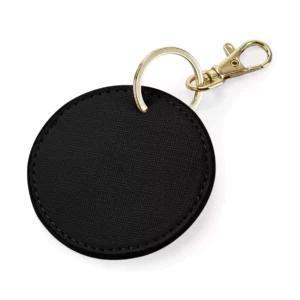 Ronde sleutelhanger Black