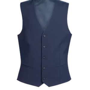 Herengilet George, getailleerde snit Denim