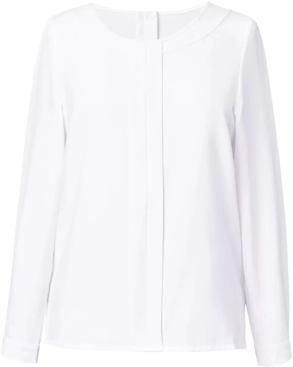 Riola Crepe de Chine blouse White