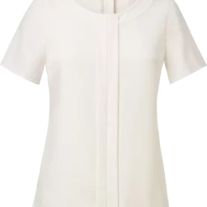 Blouse in Chinese crêpe FELINA Cream