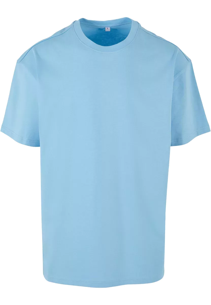Oversized T-shirt zware stof Balticblue