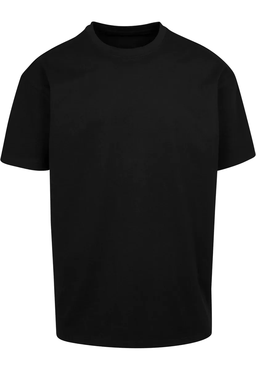 Oversized T-shirt zware stof Black