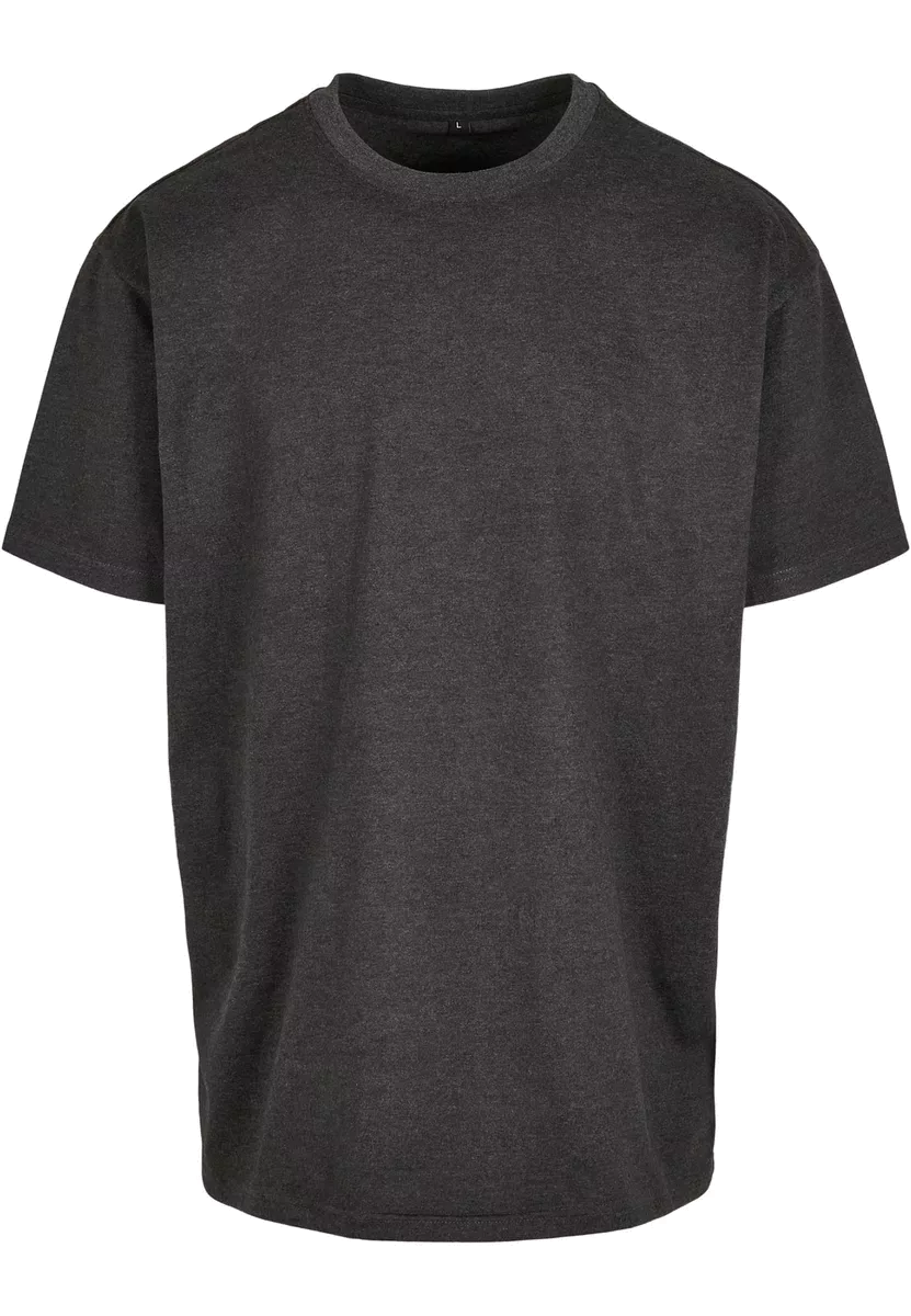 Oversized T-shirt zware stof Charcoal
