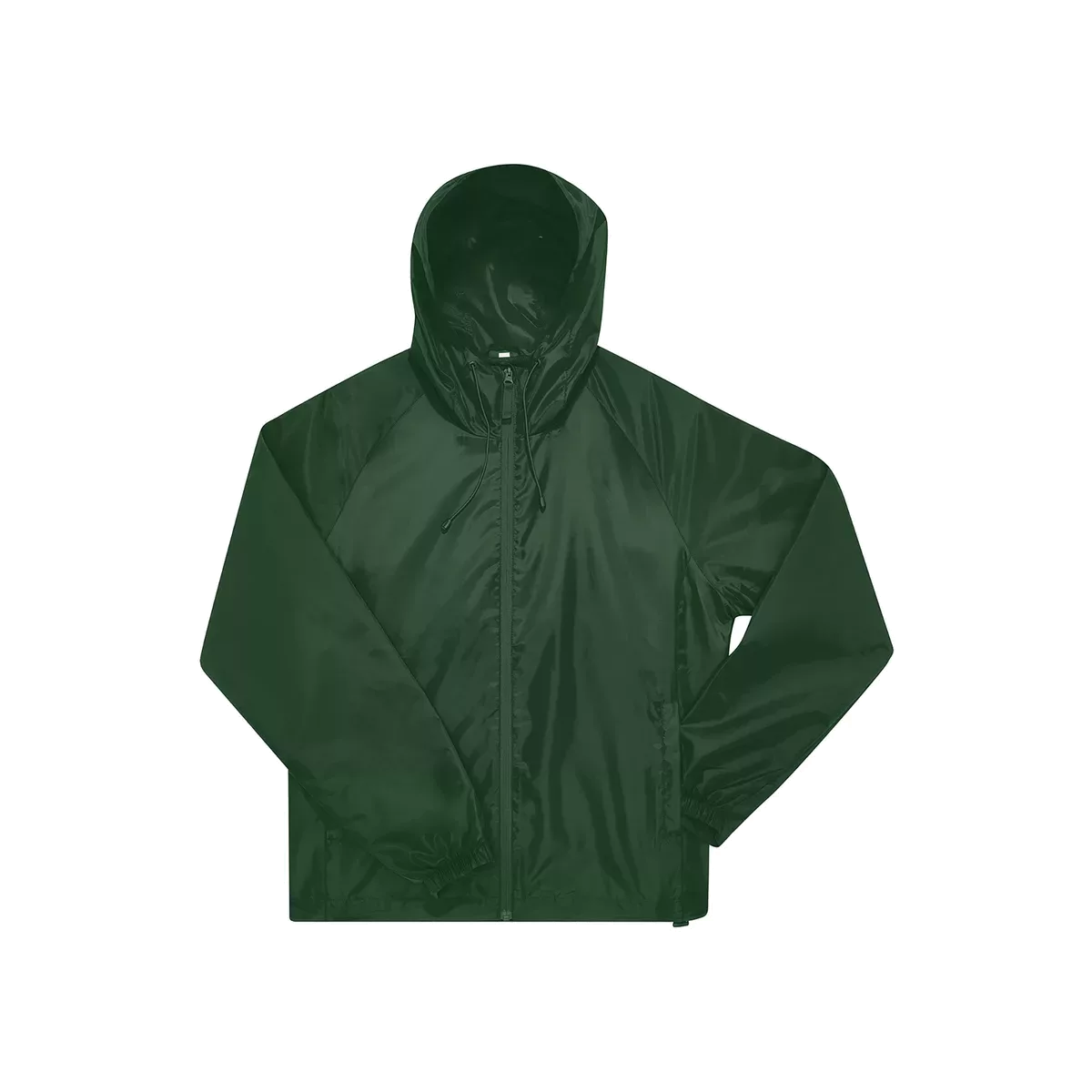 Uniseks #Reset windjack Bottle Green