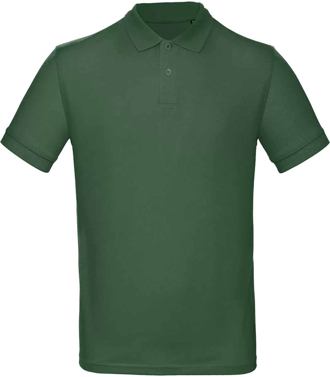 Men’s organic polo shirt Bottle Green