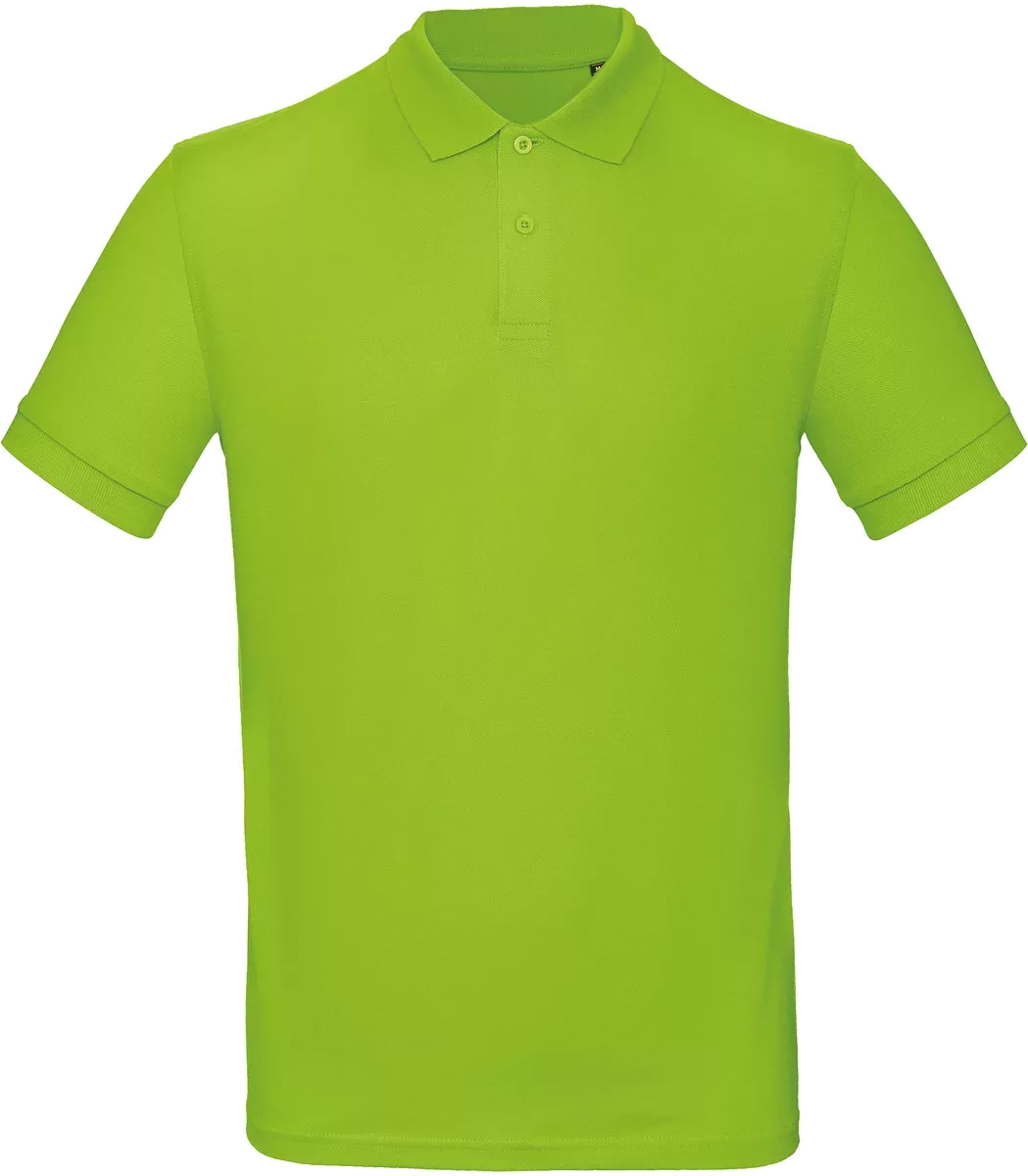 Men’s organic polo shirt Orchid Green