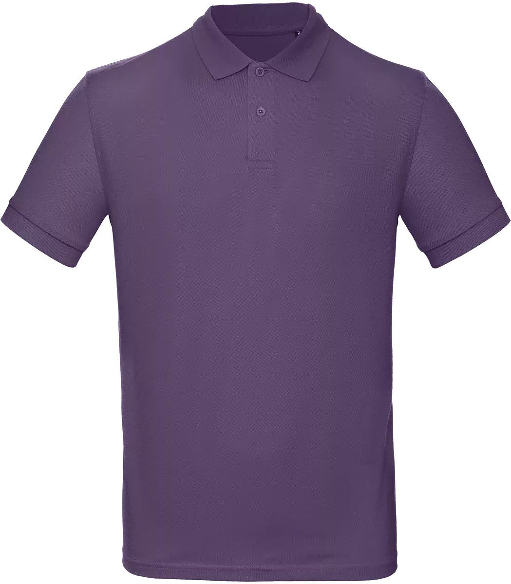 Men’s organic polo shirt Radiant Purple