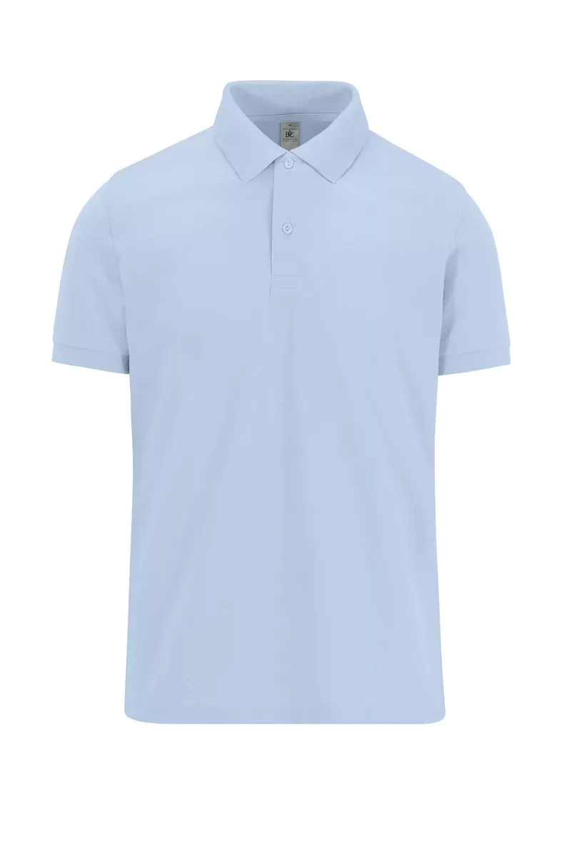 MY POLO 180 Heren korte mouwen Blush Blue