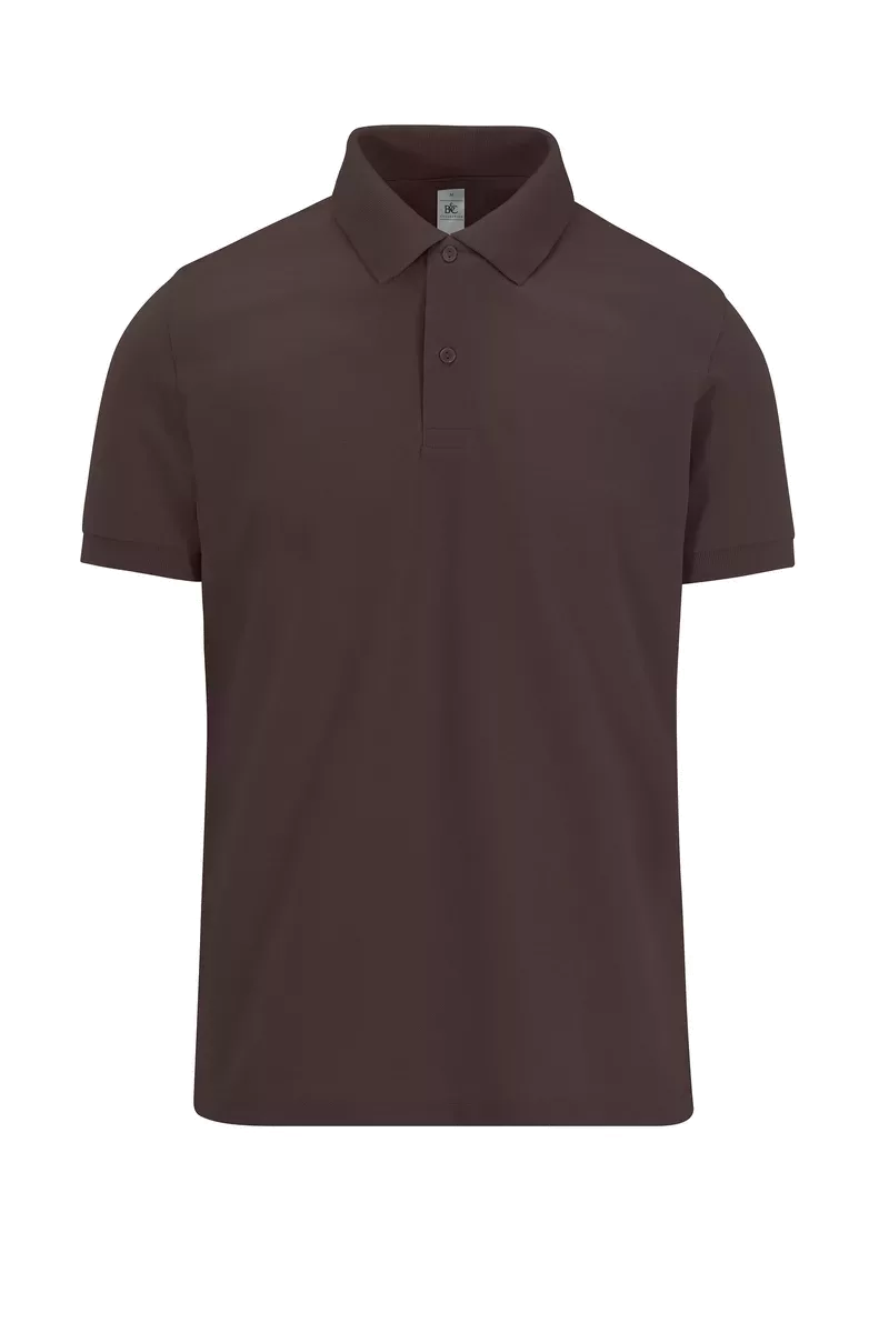 MY POLO 180 Heren korte mouwen Roasted Cofee