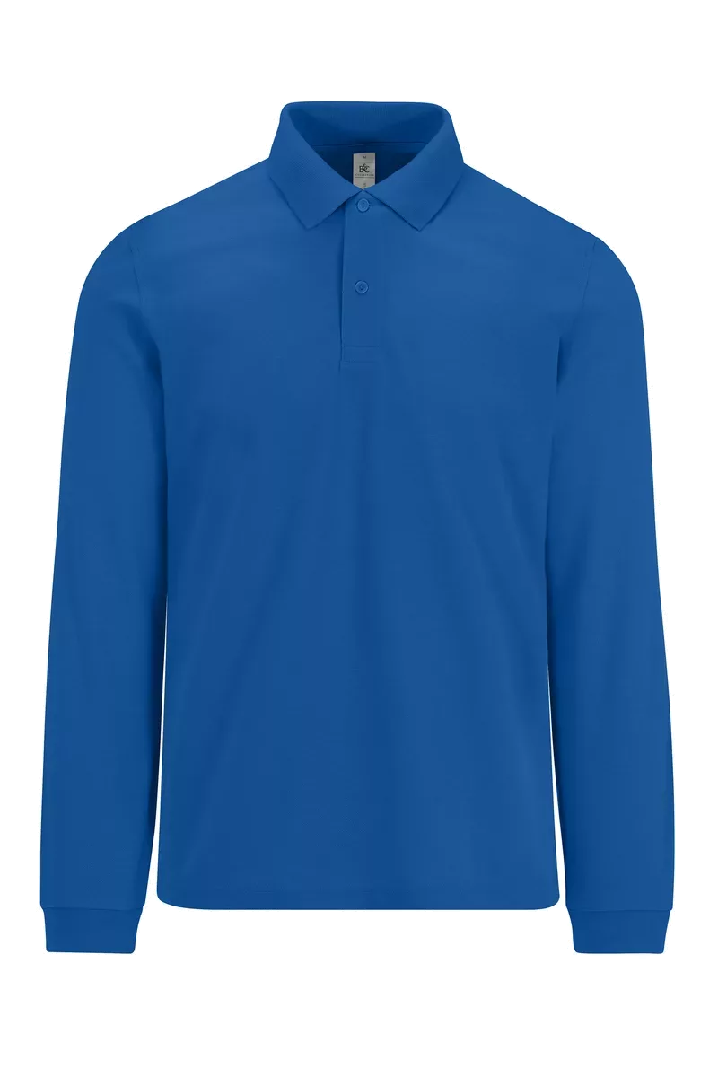 MY POLO 180 Heren lange mouwen Royal Blue