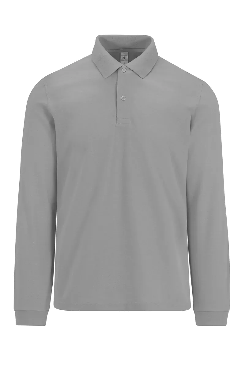 MY POLO 180 Heren lange mouwen Sport Grey