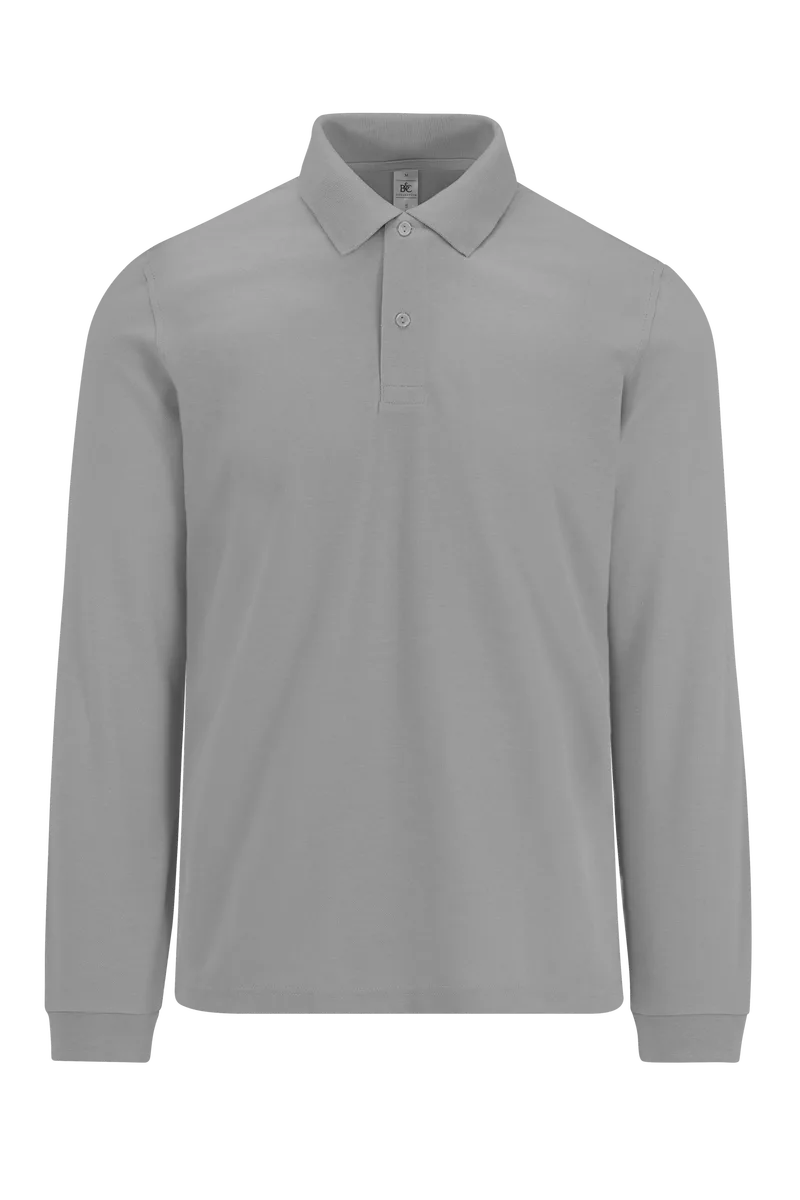 MY POLO 210 Heren lange mouwen Sport Grey