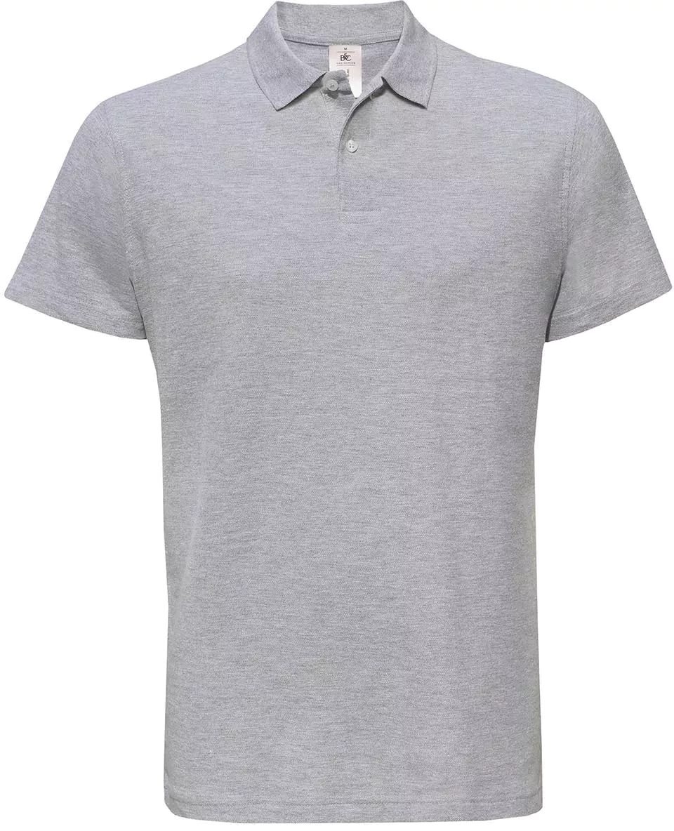 Id.001 Polo Shirt Heather Grey