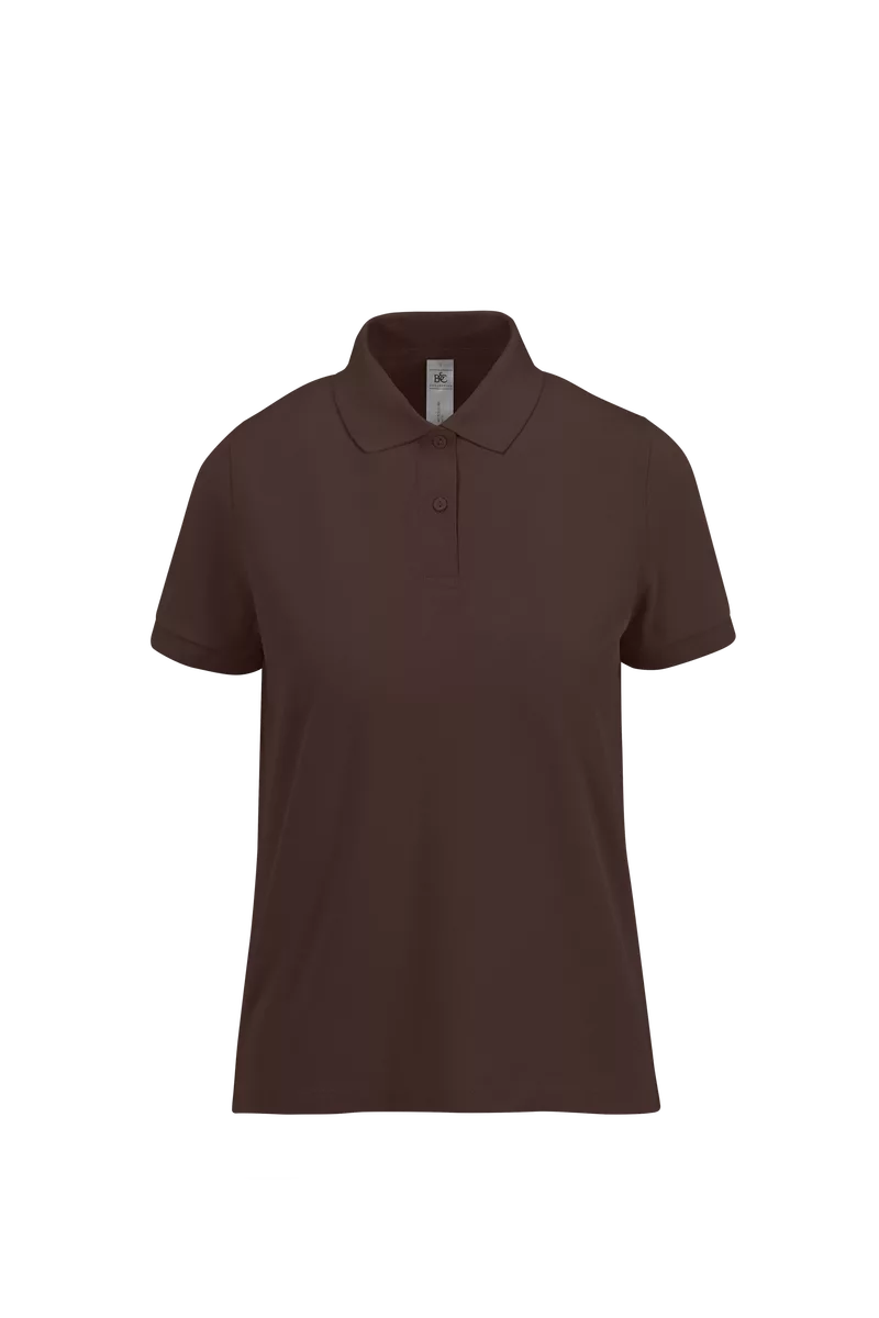 MY POLO 180 Dames korte mouwen Roasted Cofee