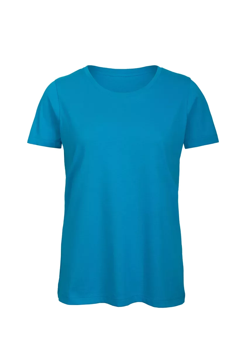 Organic Cotton Inspire Crew Neck T-shirt / Woman Atoll