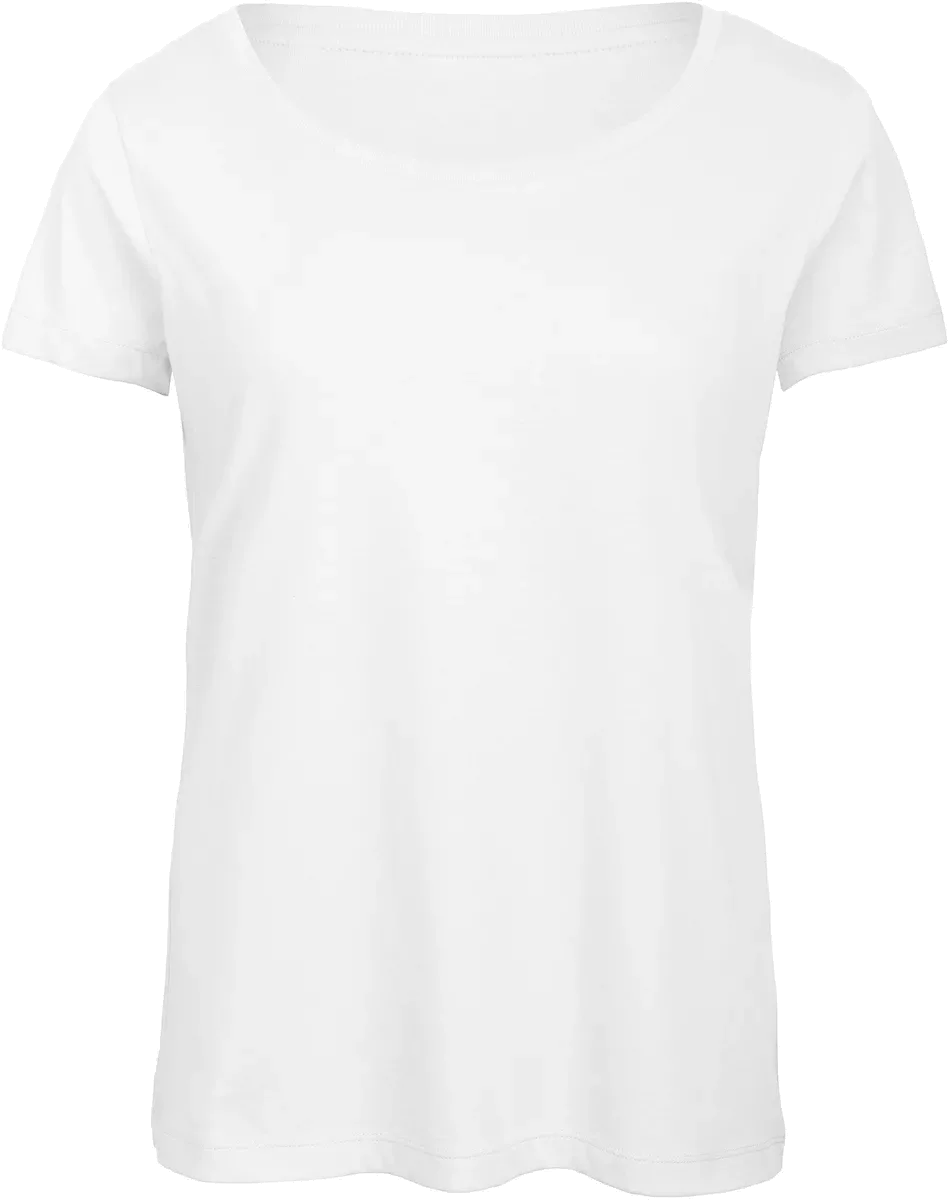 TriBlend T-shirt / Woman White