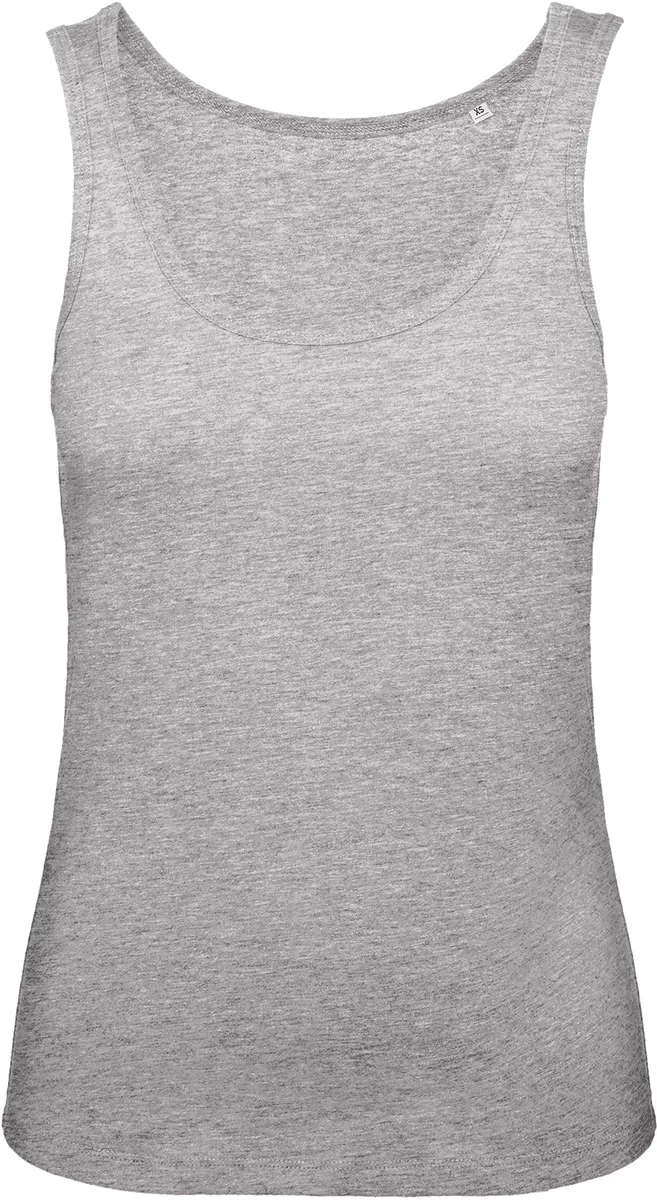 Ladies’ organic tank top Inspire Sport Grey