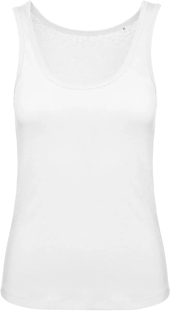 Ladies’ organic tank top Inspire White