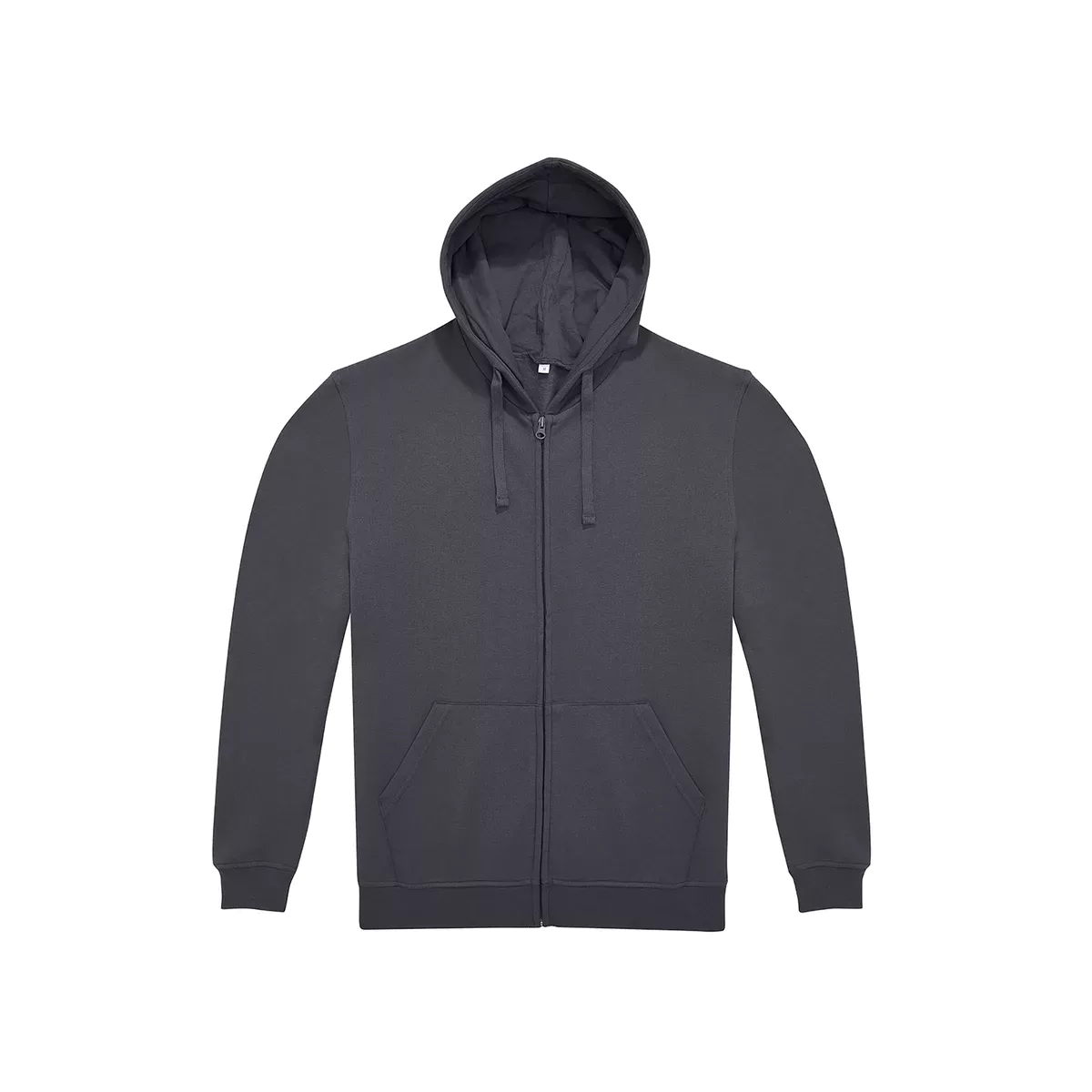 Hoodie met rits ID.224 (50/50) Dark Grey