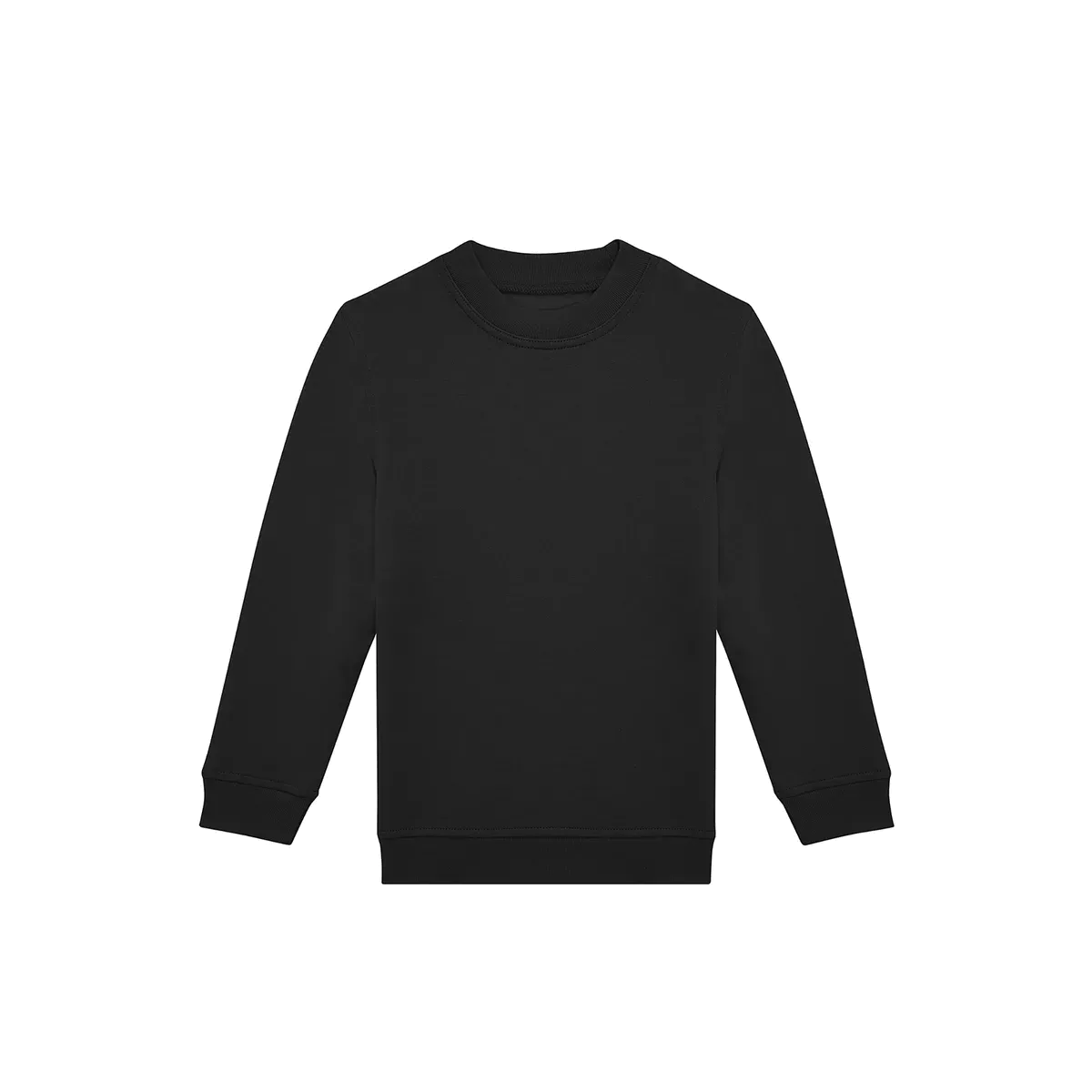 Sweater C ID.332, ronde hals Black