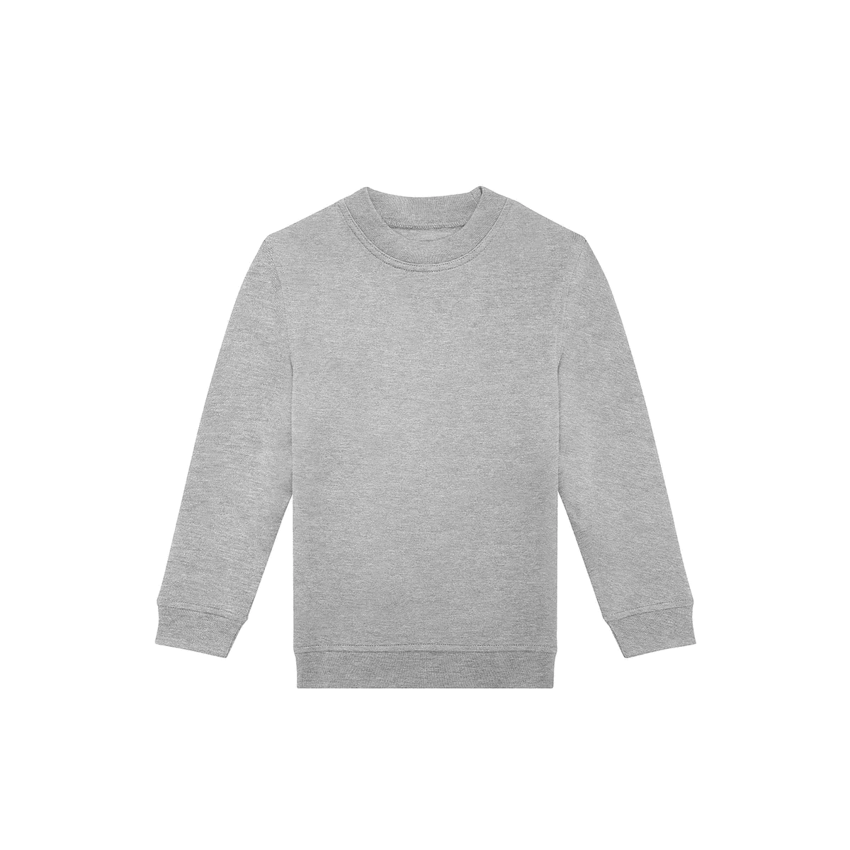 Sweater C ID.332, ronde hals Sport Grey