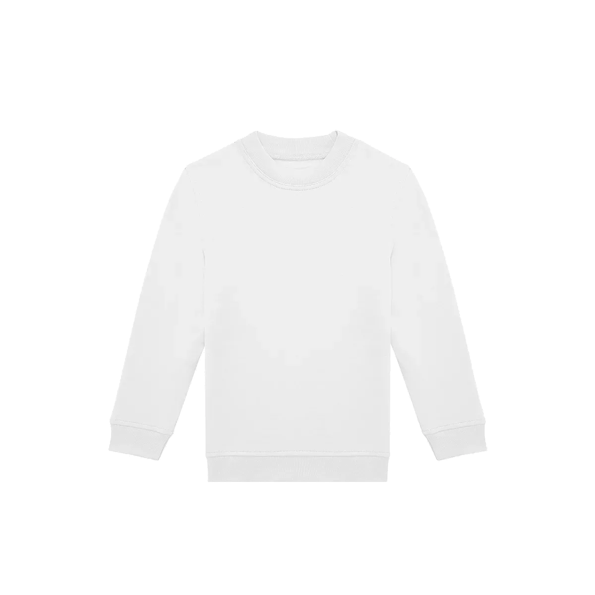 Sweater C ID.332, ronde hals White
