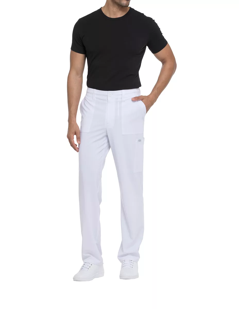 Herenbroek met trekkoordje standard taille White