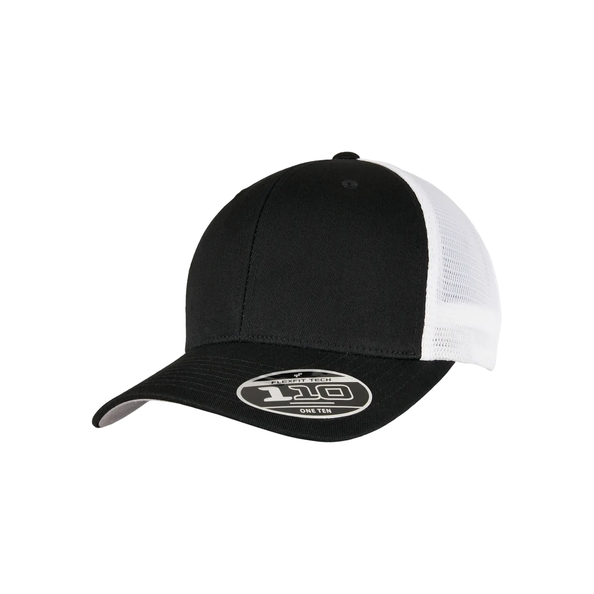 Tweekleurige pet met mesh BLACK / WHITE