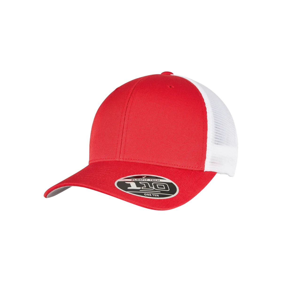 Tweekleurige pet met mesh RED / WHITE