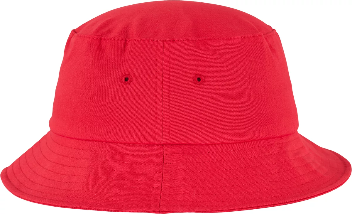 Katoenen bob Flexfit RED