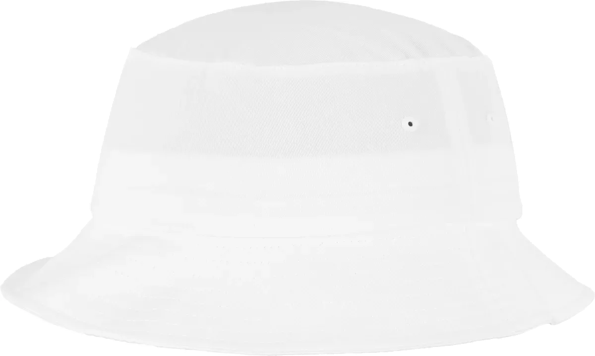 Katoenen bob Flexfit WHITE