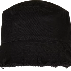 Bob met rafelrand BLACK