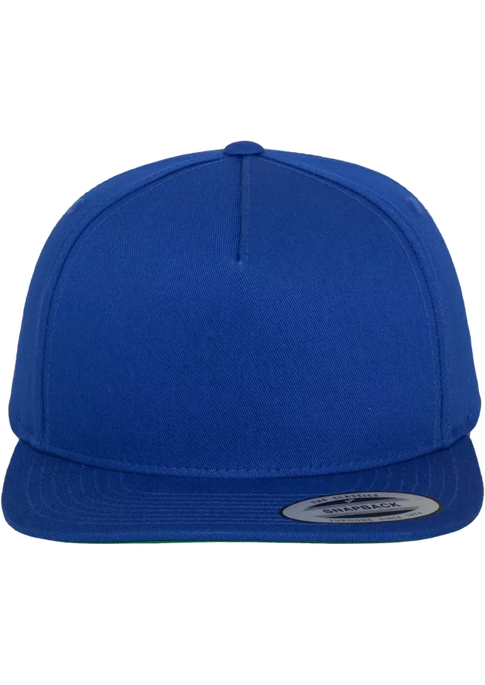Classic snapbackpet 5 panelen ROYAL