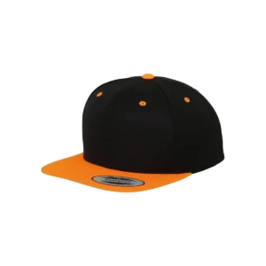 BLACK / Neon Orange