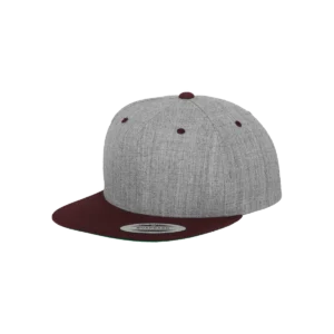 HEATHER GREY / MAROON