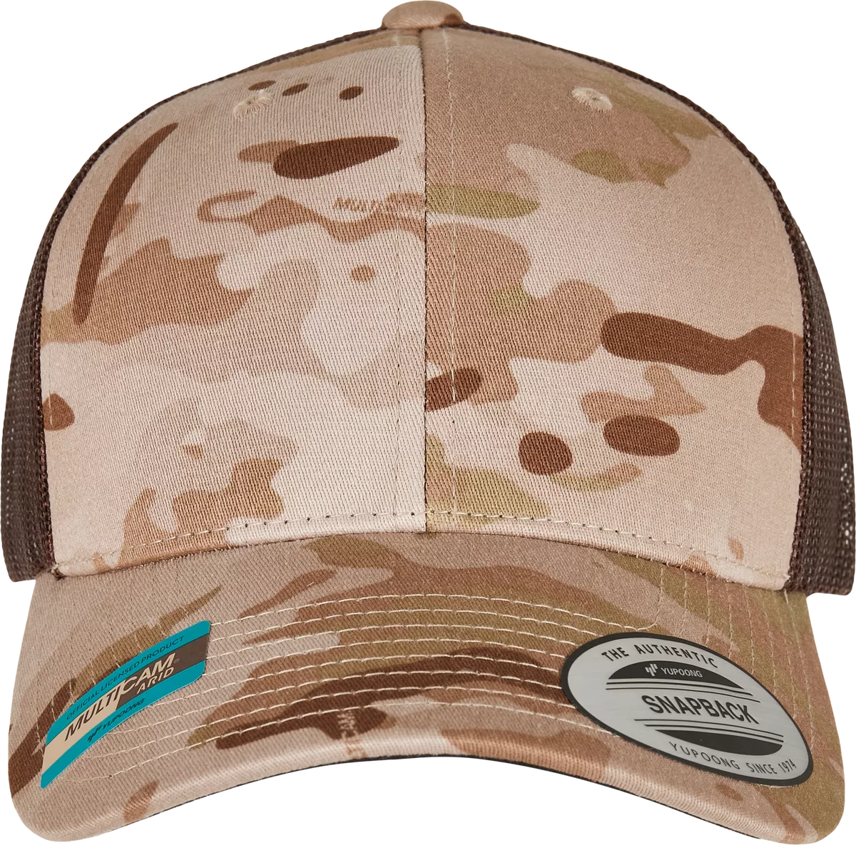 Multicam retro truckerpet Arid / BROWN