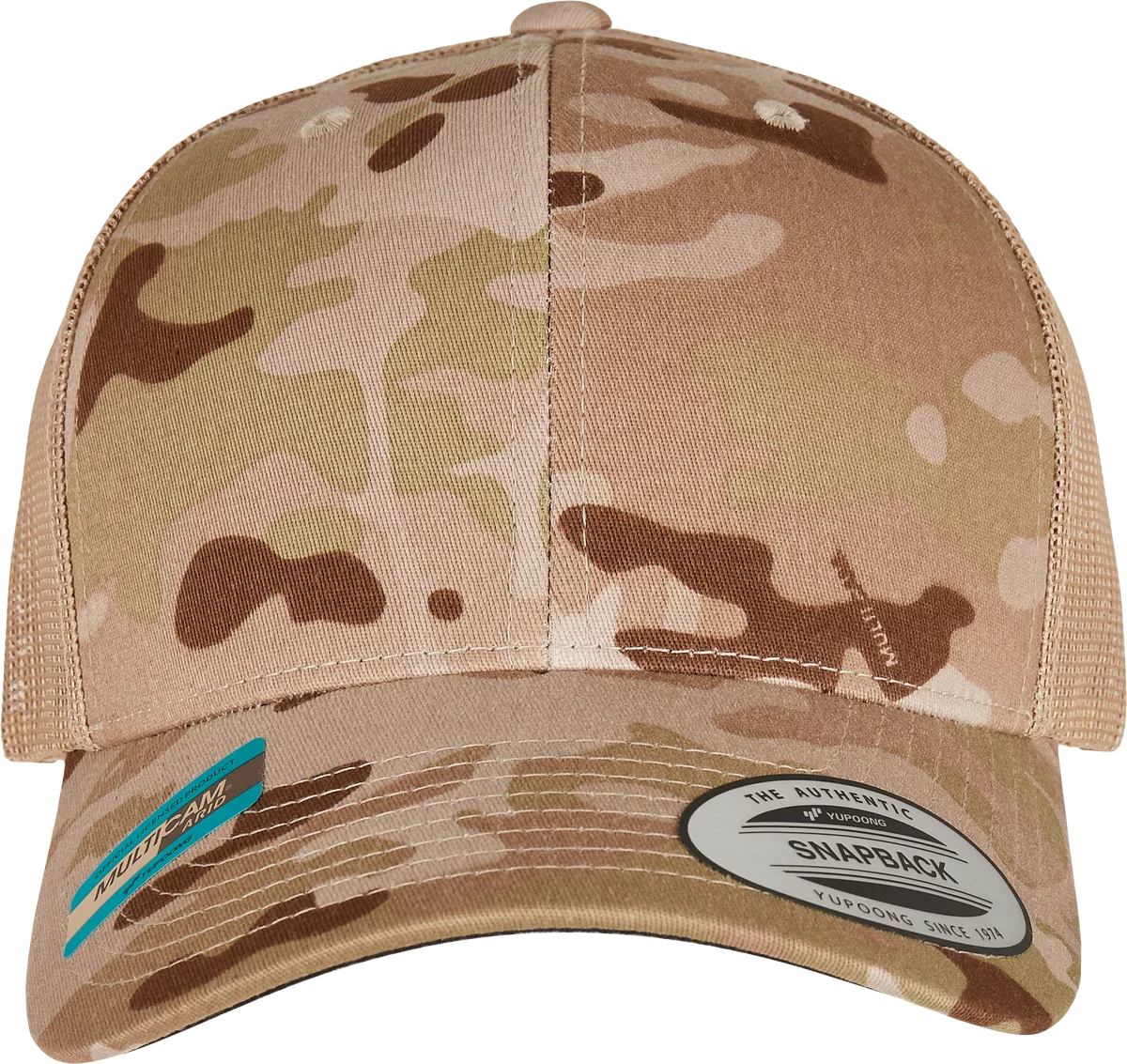 Multicam retro truckerpet Multicam Arid / TAN