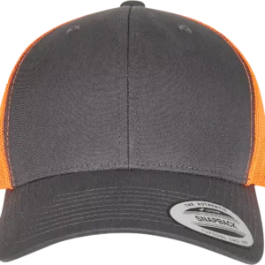 Charcoal / Neon Orange
